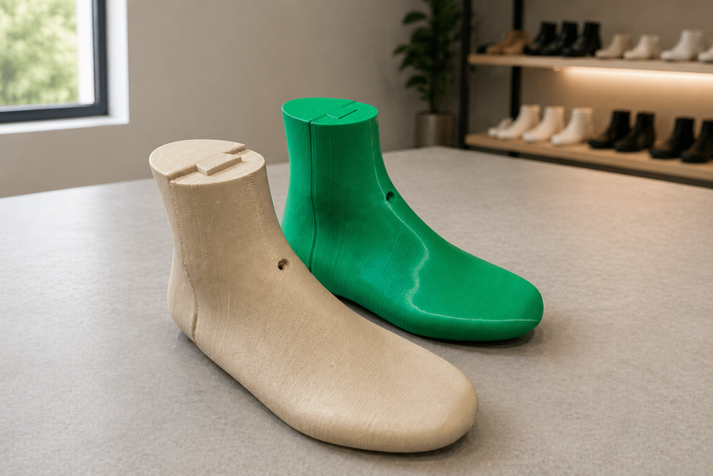 3D-Printed Wooden and PLA last